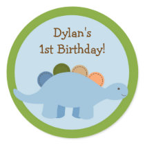 Lil Dino Dinosaur Boys Envelope Seals Stickers