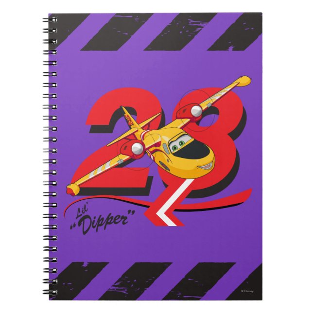 Lil' Dipper Character Art Notebook (Front)