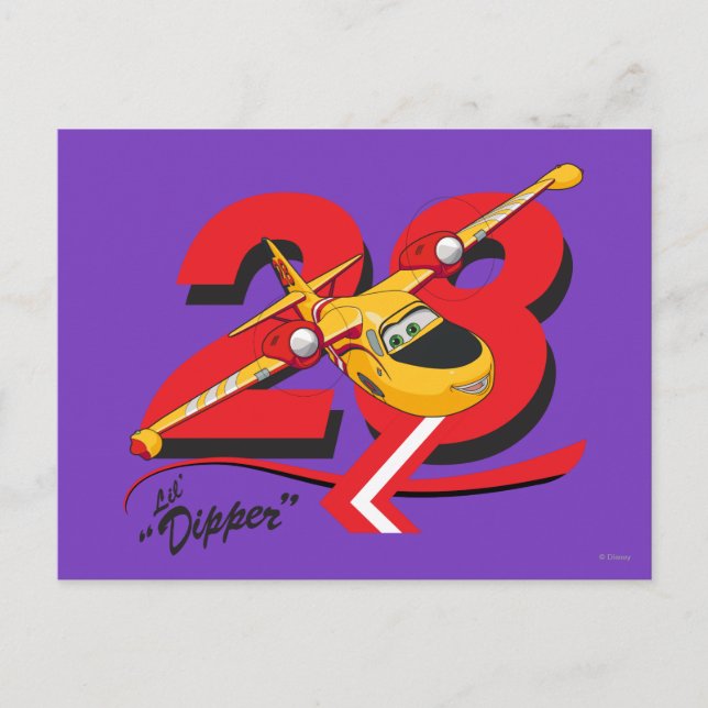 Lil' Dipper Character Art Postcard (Front)