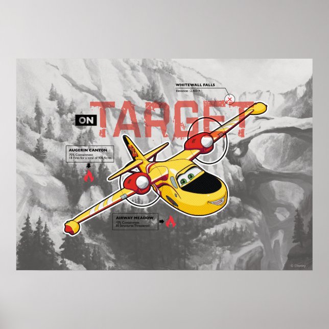 Lil' Dipper On Target Graphic Poster (Front)