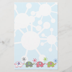 Lil' Elephants Stationery