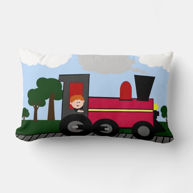 Lil' Engineer Lumbar Pillow (Front)