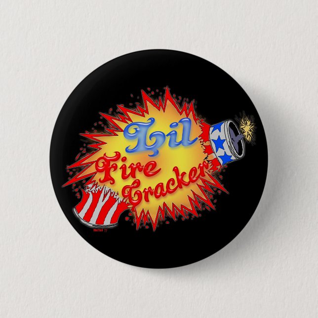 Lil Firecracker Button (Front)