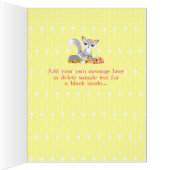Lil Foxies Big Sister - Custom BIG Card (Inside (Right))