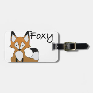 Lil' Foxy Luggage Tag