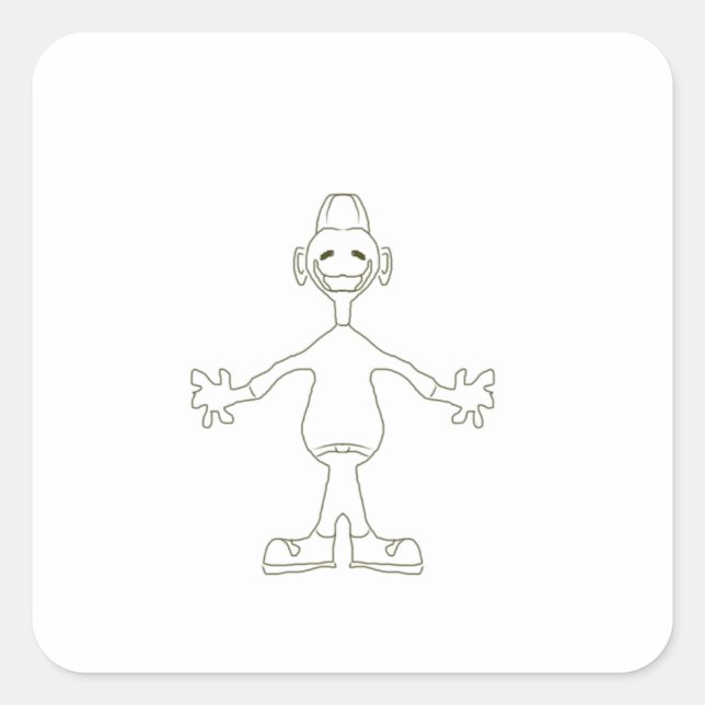 Lil Fun Guy Sticker (Front)