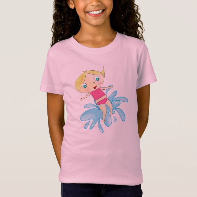 Lil Gal Splash T-Shirt (Front)