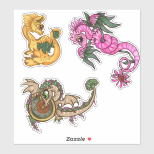 Lil Garden Dragons Sticker