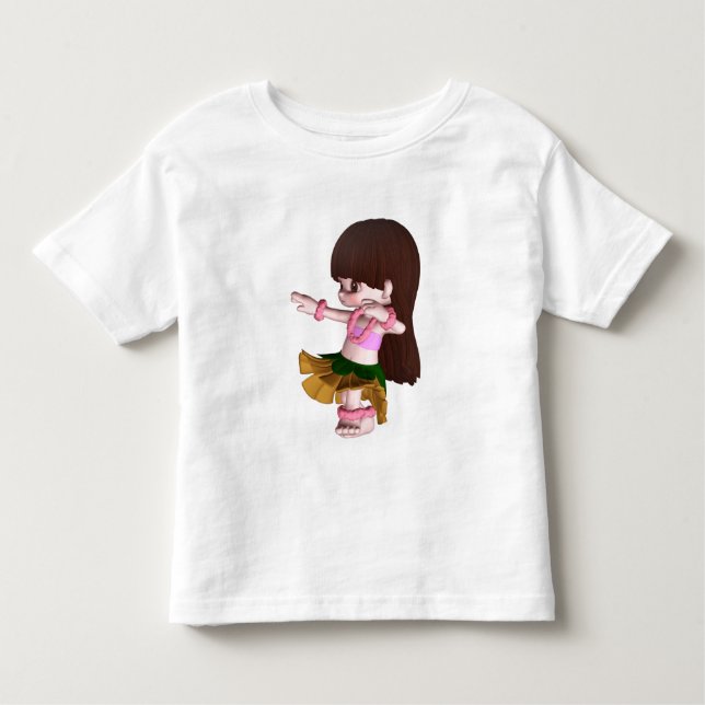 Lil Hula Girl Tee 01 (Front)