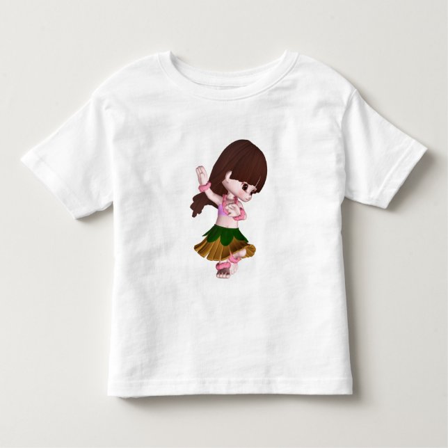Lil Hula Girl Tee 03 (Front)