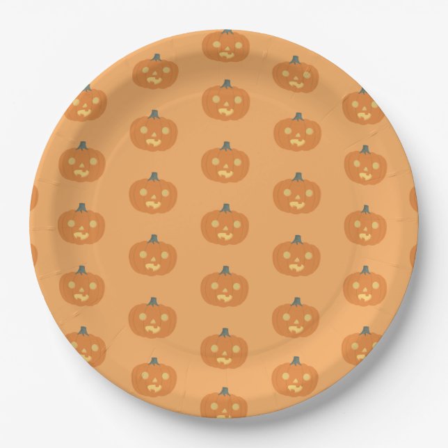 Lil Jak Halloween Paper Plates (Front)