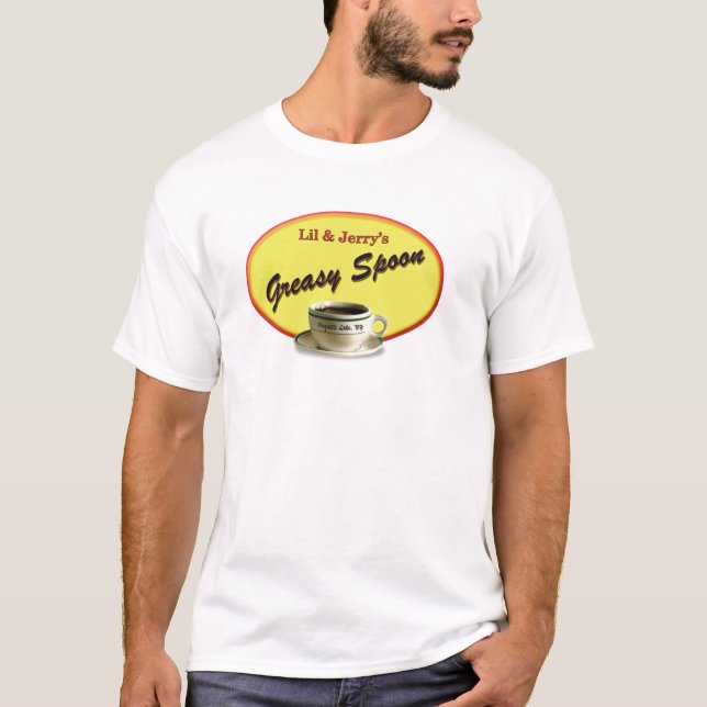 Lil & Jerry's Greasy Spoon shirt (Front)