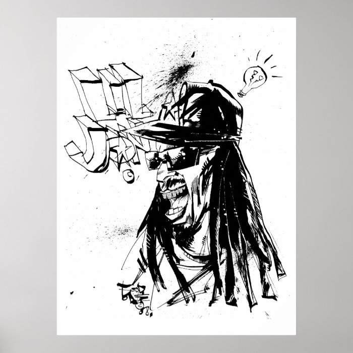 Lil Jon "Collaboration by Jim Mahfood and Lil Jon" Print