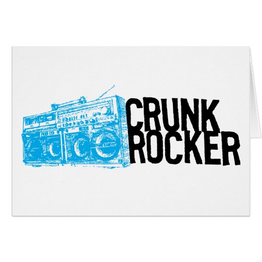 Lil Jon "Crunk Rocker Boombox Blue" Cards (Front Horizontal)