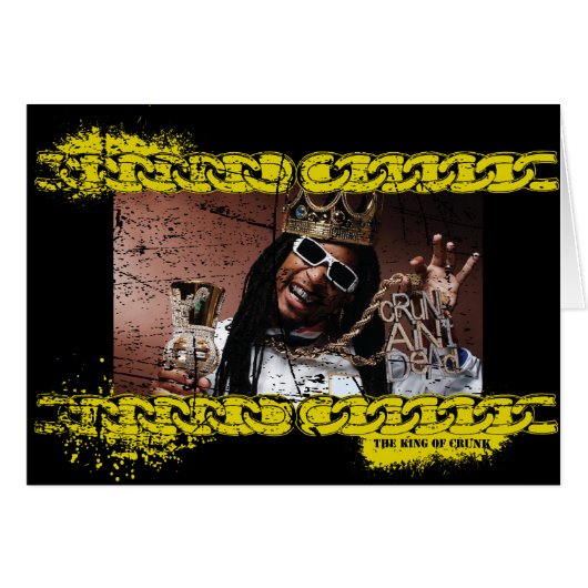 Lil Jon "King of Crunk" Cards (Front Horizontal)