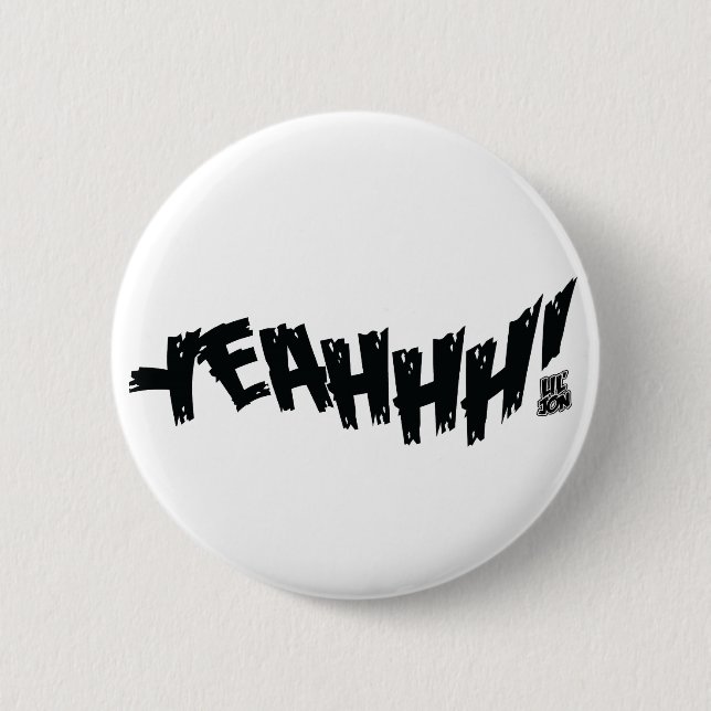 Lil Jon "Yeeeah!" Black Button (Front)