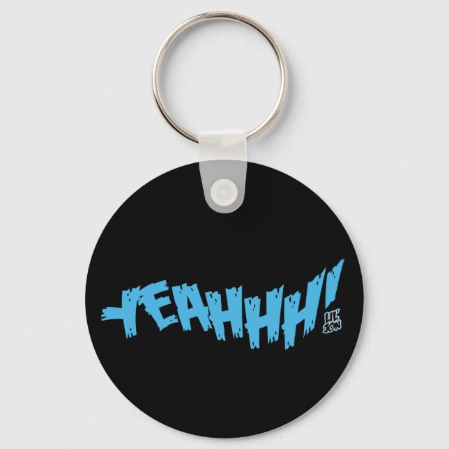 Lil Jon "Yeeeah!" Blue Keychain (Front)