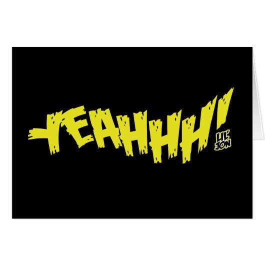 Lil Jon "Yeeeah!" Yellow Cards (Front Horizontal)