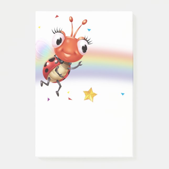 Lil Ladybug Rainbow note block (Front)