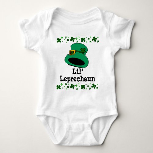 Lil Leprechaun Baby Baby Bodysuit