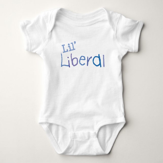 Lil' Liberal Baby Bodysuit (Front)