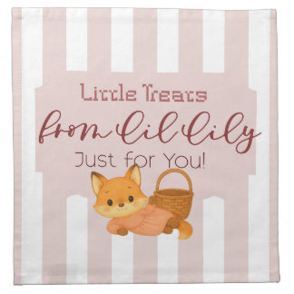 Lil Lily’s Little Treats Cloth Napkin