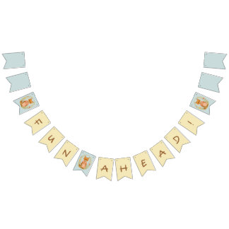 Lil Lily's Festive Blue Bash Bunting Flags