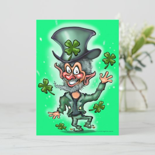Lil Lucky Charms Card (Standing Front)