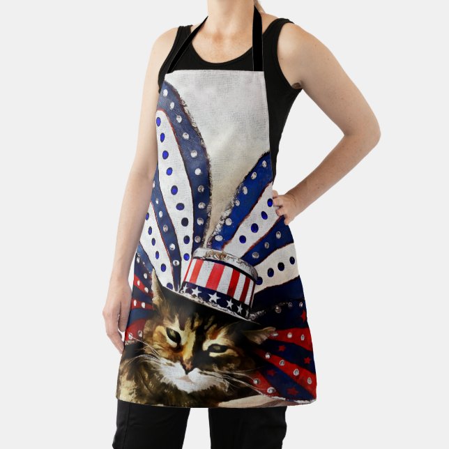 Lil Luv's Patriotic Apron (Insitu)