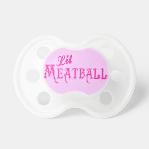 Lil Meatball Pacifiers