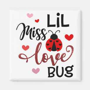 Lil Miss Love Bug Magnet