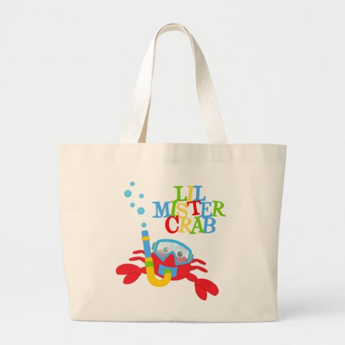 Lil Mister Crab  Jumbo Tote