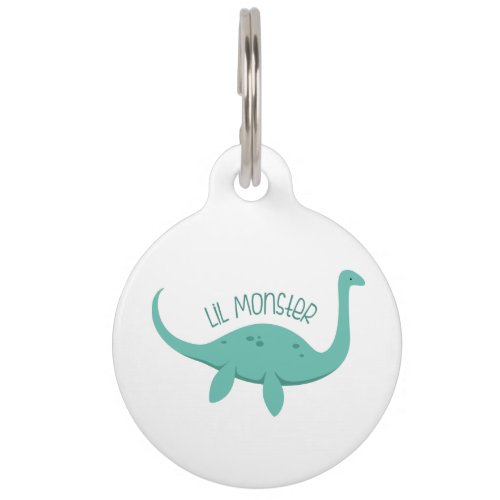 Lil Monster Pet ID Tag