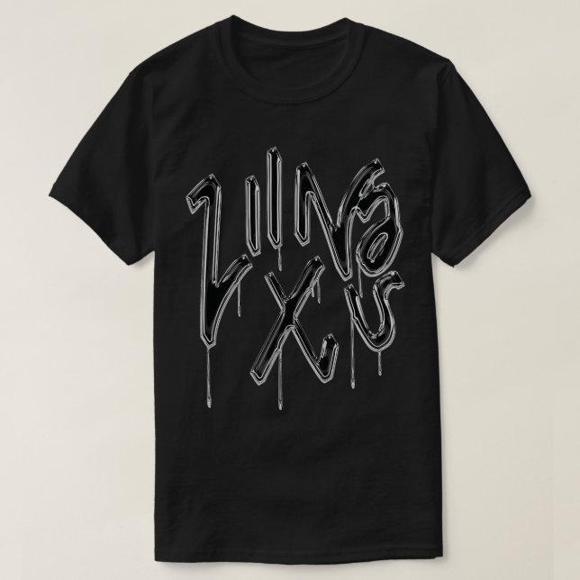 Lil Nas X Official Black Holiday Tee  (Design Front)