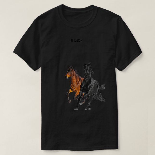 Lil Nas X Official Old Town Road  T-Shirt (Design Front)