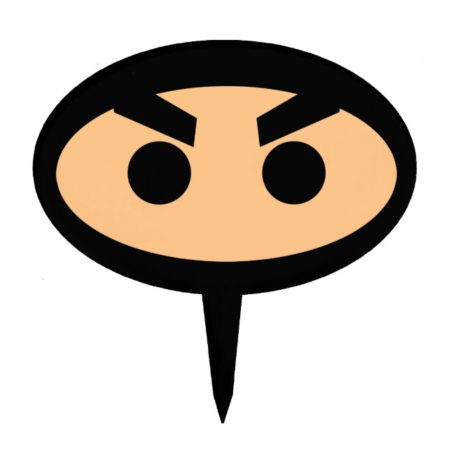 Lil Ninja Cake Topper (Front)