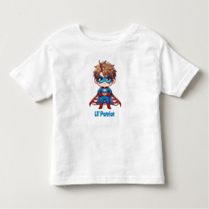 Lil’ Patriot – Cute Baby Bald Eagle Boys Toddler T-shirt