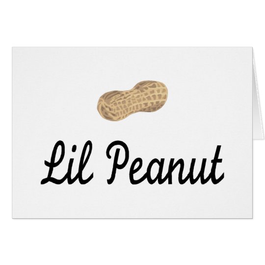 Lil Peanut Card