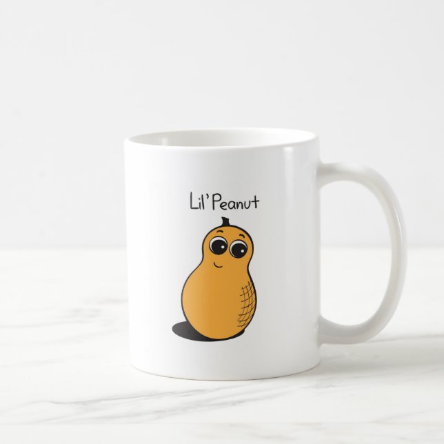 Lil' Peanut Coffee Mug (Right)