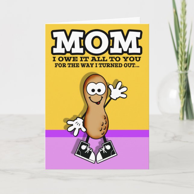 Lil Peanut Mothers Day Card (Front)