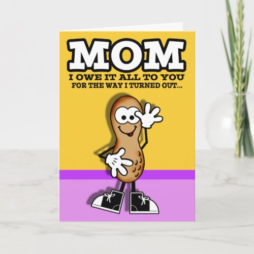Lil Peanut Mothers Day Card