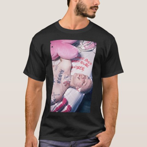 Lil Peep Come Over When YouRe Sober P1_ Sparkly  T_Shirt