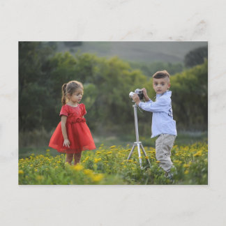 Lil photographer postcard