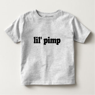 Lil pimp toddler t-shirt