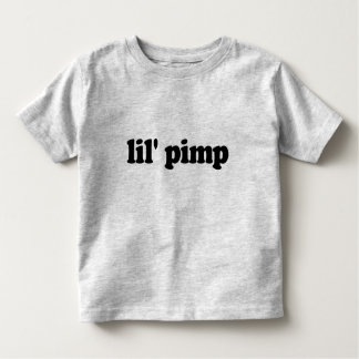 Lil pimp toddler t-shirt