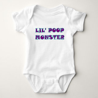 Lil' Poop Monster, Lil Kids Collection Baby Bodysuit