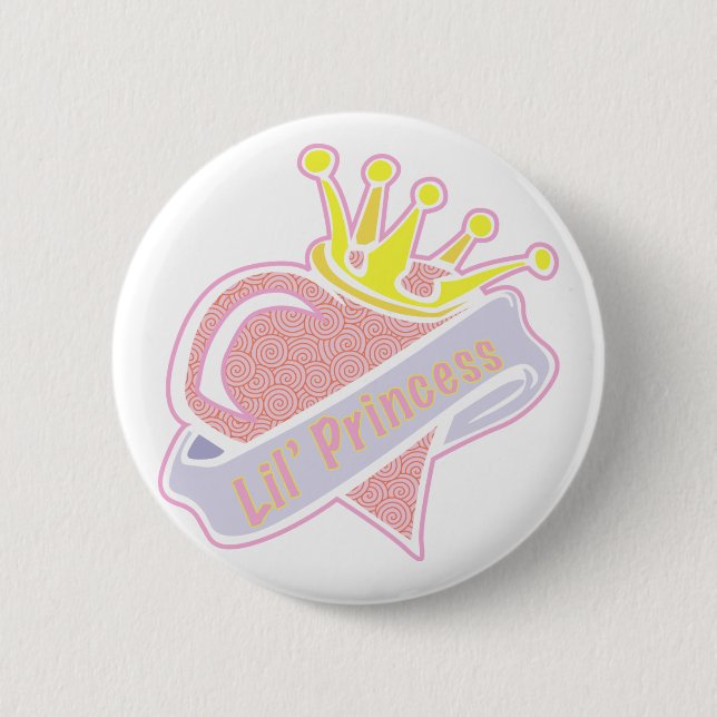 Lil Princess Button (Front)