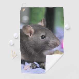 Lil rat golf towel