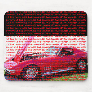 Lil' Red Corvette Mouse Pad