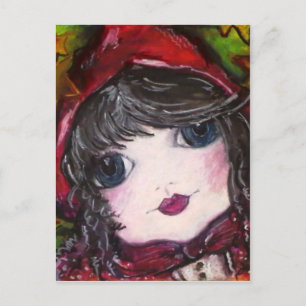 Lil' Red Riding Hood Postcard